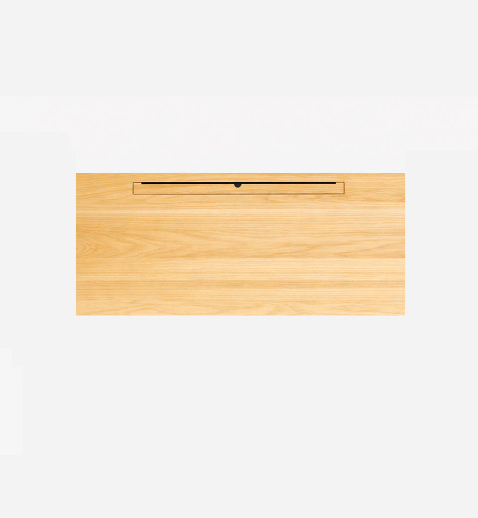 FLOW Storage Desk - Oak