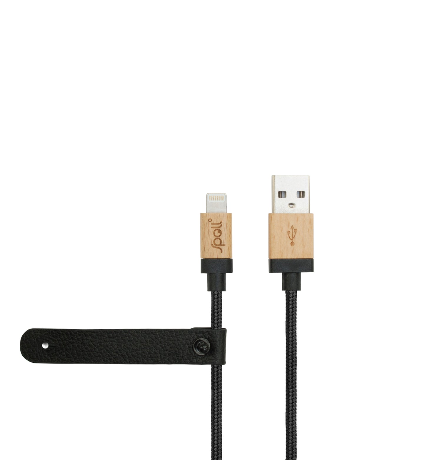 MAPLE BLACK FABRIC Lightning Cable (MFi)