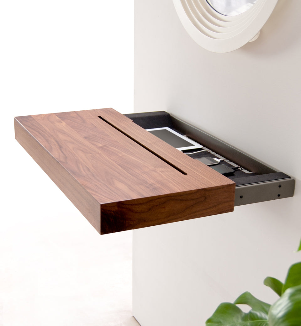 STAGE Charging Shelf - Walnut