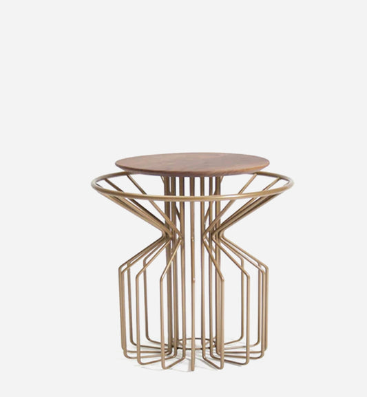 AMARANT Side Table Low - Perl Gold