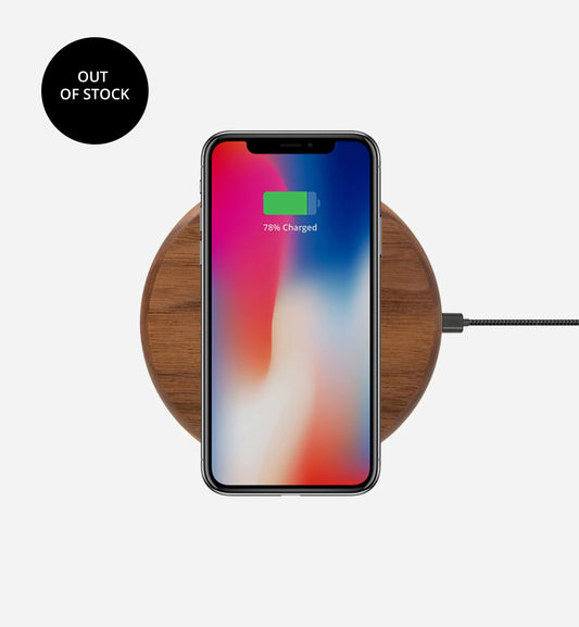 FAST Wireless Charger- Walnut
