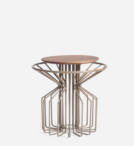 AMARANT Side Table Low - Perl Beige