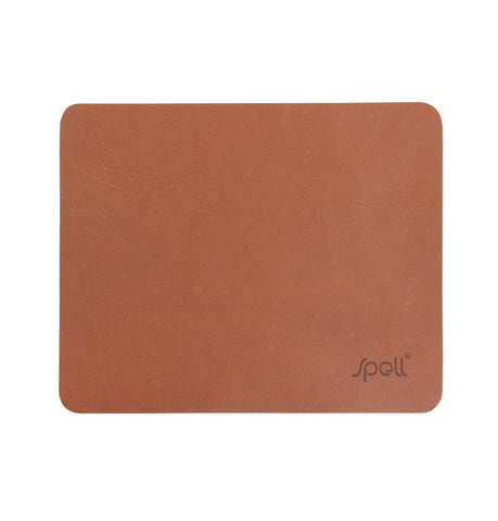 PREMIUM Leather Mousepad- Brown