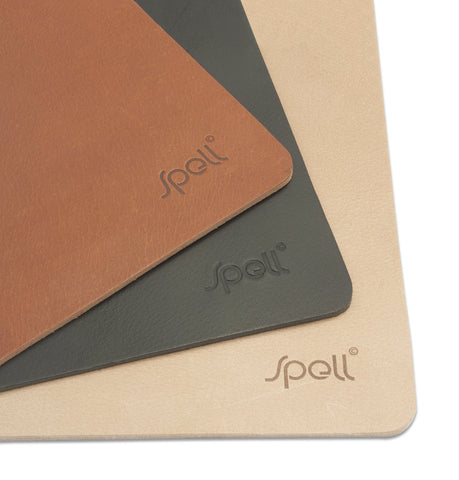 PREMIUM Leather Mousepad- Brown