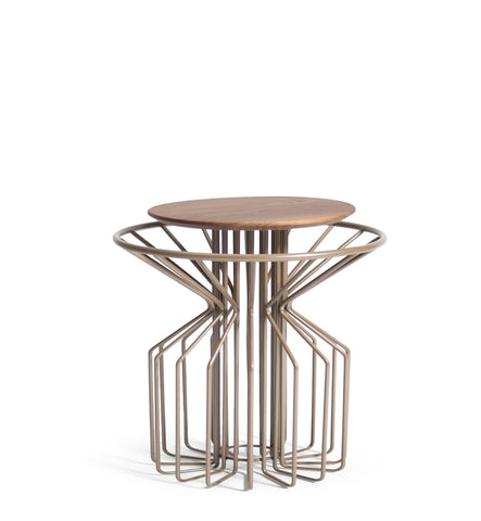 AMARANT Side Table Low - Perl Beige